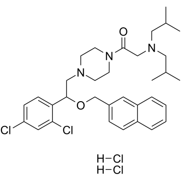 LYN-1604 dihydrochloride التركيب الكيميائي