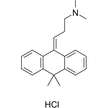 Melitracen hydrochloride التركيب الكيميائي