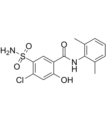Xipamide Chemische Struktur