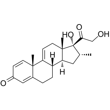 Vamorolone  Chemical Structure