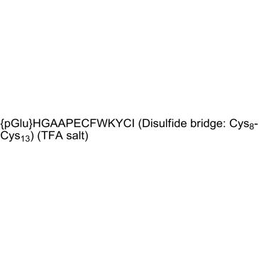 Urotensin II, mouse TFA Chemical Structure