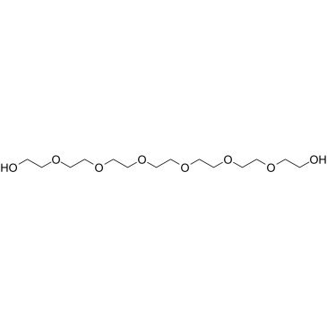 Heptaethylene glycol Chemische Struktur