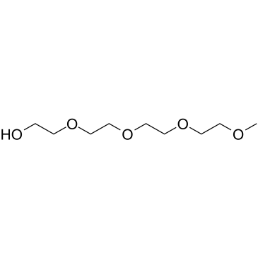 Tetraethylene glycol monomethyl ether 化学構造
