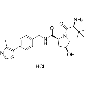 (S,S,S)-AHPC hydrochloride 化学構造