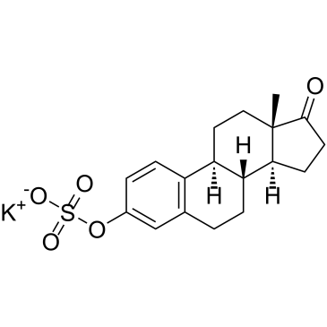 Estrone sulfate potassium 化学構造