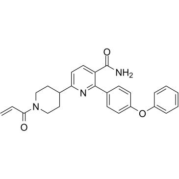 Orelabrutinib التركيب الكيميائي