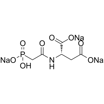 Sparfosic acid trisodium التركيب الكيميائي