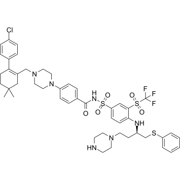 Navitoclax-piperazine Chemical Structure