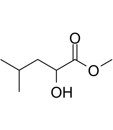 Methyl 2-hydroxy-4-methylvalerate Chemical Structure