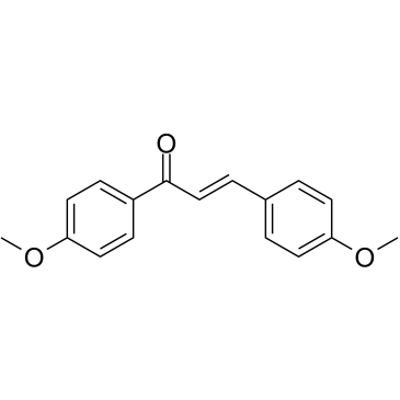 4,4'-Dimethoxychalcone  Chemical Structure