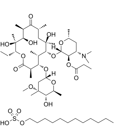 Erythromycin estolate  Chemical Structure
