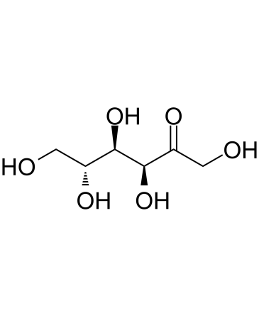 D-Fructose Chemische Struktur