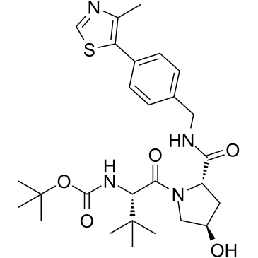 (S,R,S)-AHPC-Boc Chemical Structure