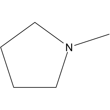 1-Methylpyrrolidine  Chemical Structure