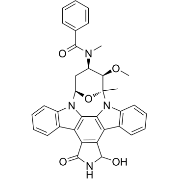 3-Hydroxy Midostaurin  Chemical Structure
