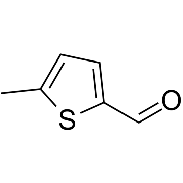 5-Methyl-2-thiophenecarboxaldehyde Chemische Struktur