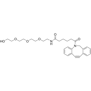 DBCO-PEG4-alcohol 化学構造