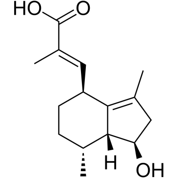Hydroxyvalerenic acid Chemische Struktur