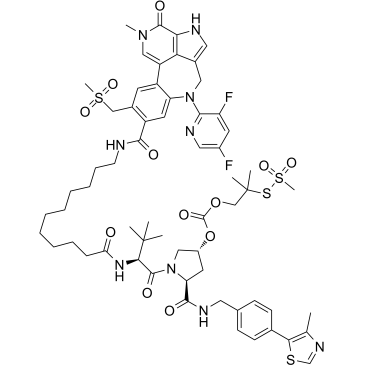 PROTAC BRD4 degrader for PAC-1 Chemische Struktur