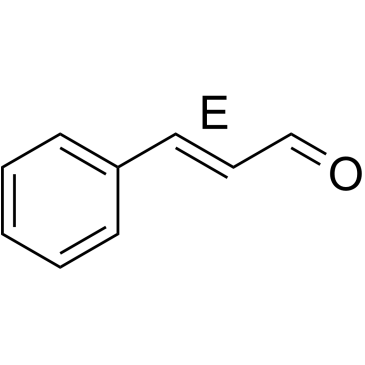 trans-Cinnamaldehyde Chemische Struktur
