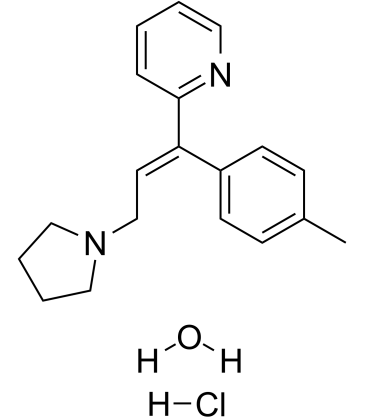 Triprolidine hydrochloride monohydrate  Chemical Structure