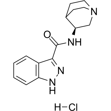 Facinicline hydrochloride 化学構造