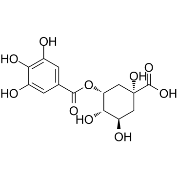 5-Galloylquinic acid  Chemical Structure
