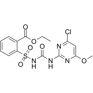 Chlorimuron-ethyl Chemische Struktur