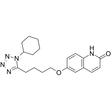 3,4-Dehydro Cilostazol 化学構造