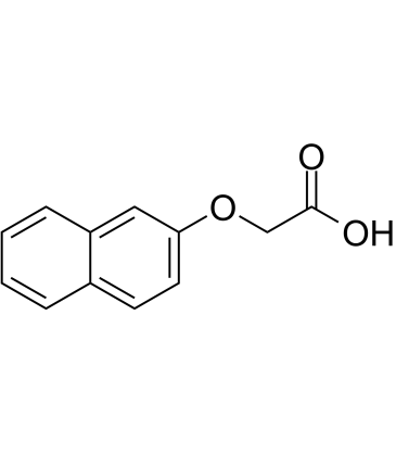 2-Naphthoxyacetic acid التركيب الكيميائي