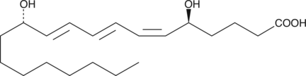 12-epi Leukotriene B3 Chemical Structure