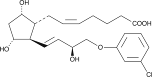 (+)-15-epi Cloprostenol 化学構造