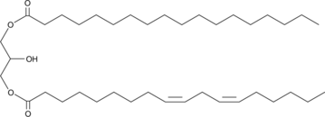 1-Stearoyl-3-Linoleoyl-rac-glycerol 化学構造