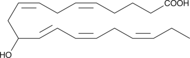 (±)11-HEPE Chemische Struktur