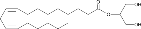 2-Linoleoyl Glycerol Chemische Struktur