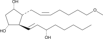 Prostaglandin F2α Alcohol methyl ether التركيب الكيميائي