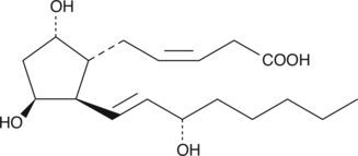 2,3-dinor-11β-Prostaglandin F2α  Chemical Structure