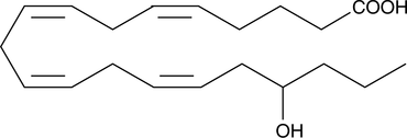 (±)17-HETE  Chemical Structure