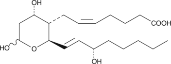 Thromboxane B2 Chemische Struktur