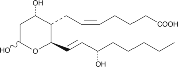 Thromboxane B2 MaxSpec® Standard 化学構造