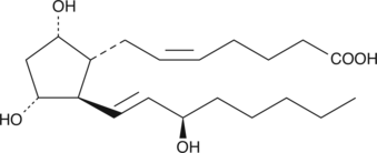 15(R)-Prostaglandin F2α التركيب الكيميائي