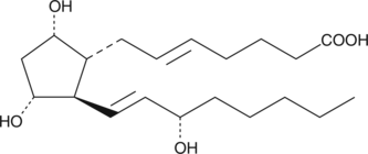 5-trans Prostaglandin F2α التركيب الكيميائي