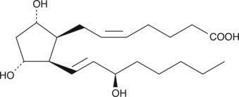 8-iso-15(R)-Prostaglandin F2α Chemische Struktur