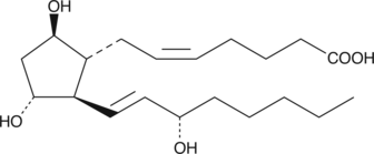 Prostaglandin F2β  Chemical Structure