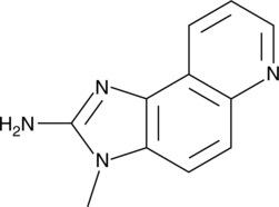 2-Amino-3-methylimidazo[4,5-f]quinoline التركيب الكيميائي