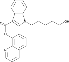 PB-22 N-(5-hydroxypentyl) metabolite Chemische Struktur