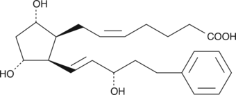 8-iso-17-phenyl trinor Prostaglandin F2α Chemical Structure