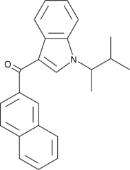 JWH 018 2'-naphthyl-N-(1,2-dimethylpropyl) isomer Chemical Structure