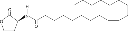 N-cis-octadec-9Z-enoyl-L-Homoserine lactone  Chemical Structure