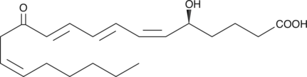 12-oxo Leukotriene B4  Chemical Structure